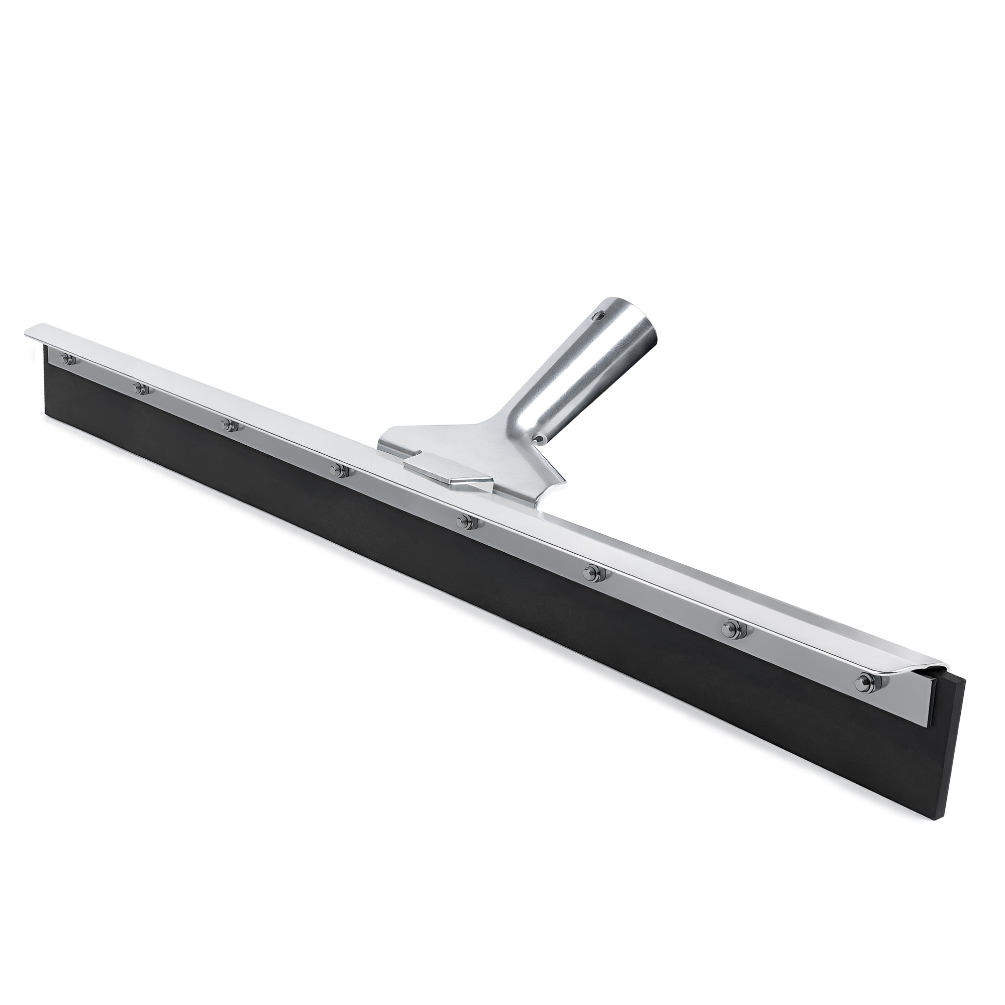 DSV Garage Floor Squeegee 24’’, Neoprene Blade Asphalt Squeegee, Tapered Pole Connection - Handle Sold Separately for Tiles, Concrete and Asphalt