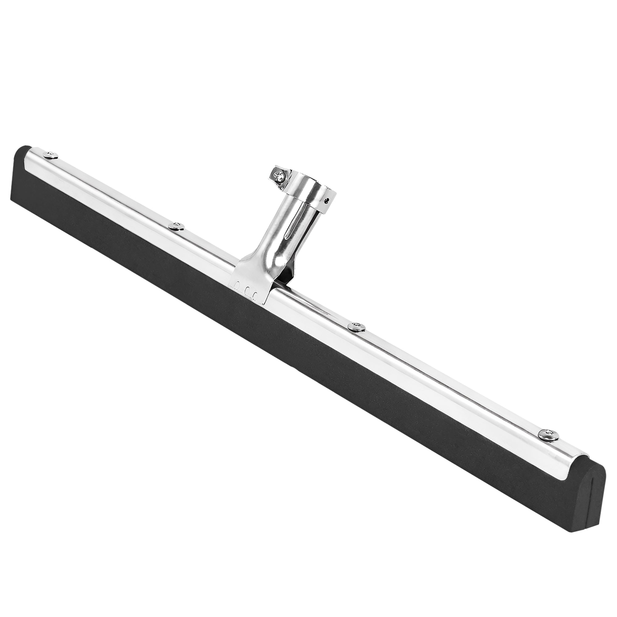 DSV Standard Uneven Surface Floor Squeegee 22’’, Double Foam Blade Garage Squeegee, Taper Pole Connection - Handle Sold Separately for Tiles, Concrete and Asphalt