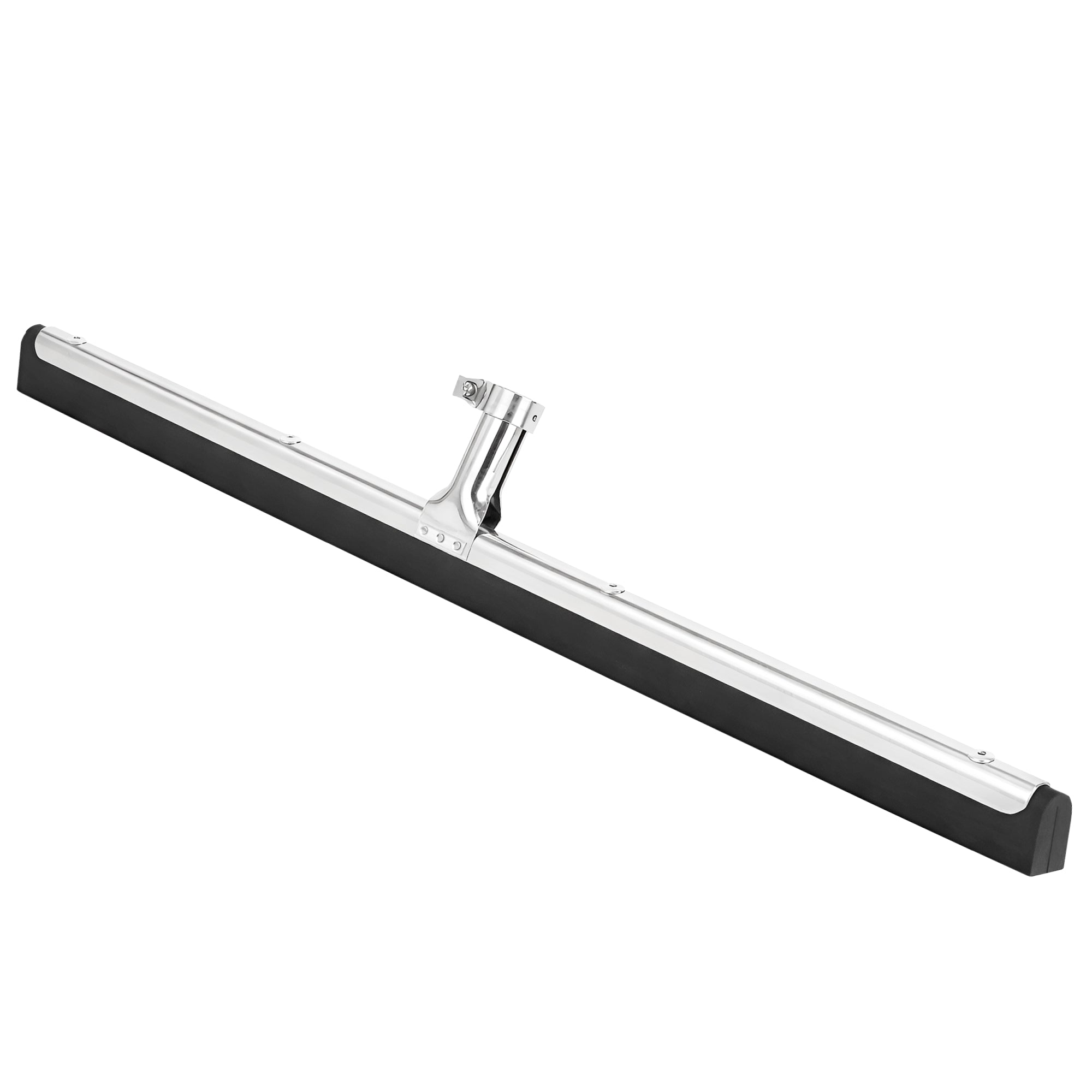 DSV Standard Uneven Surface Floor Squeegee 30’’, Double Foam Blade Garage Squeegee, Taper Pole Connection - Handle Sold Separately for Tiles, Concrete and Asphalt