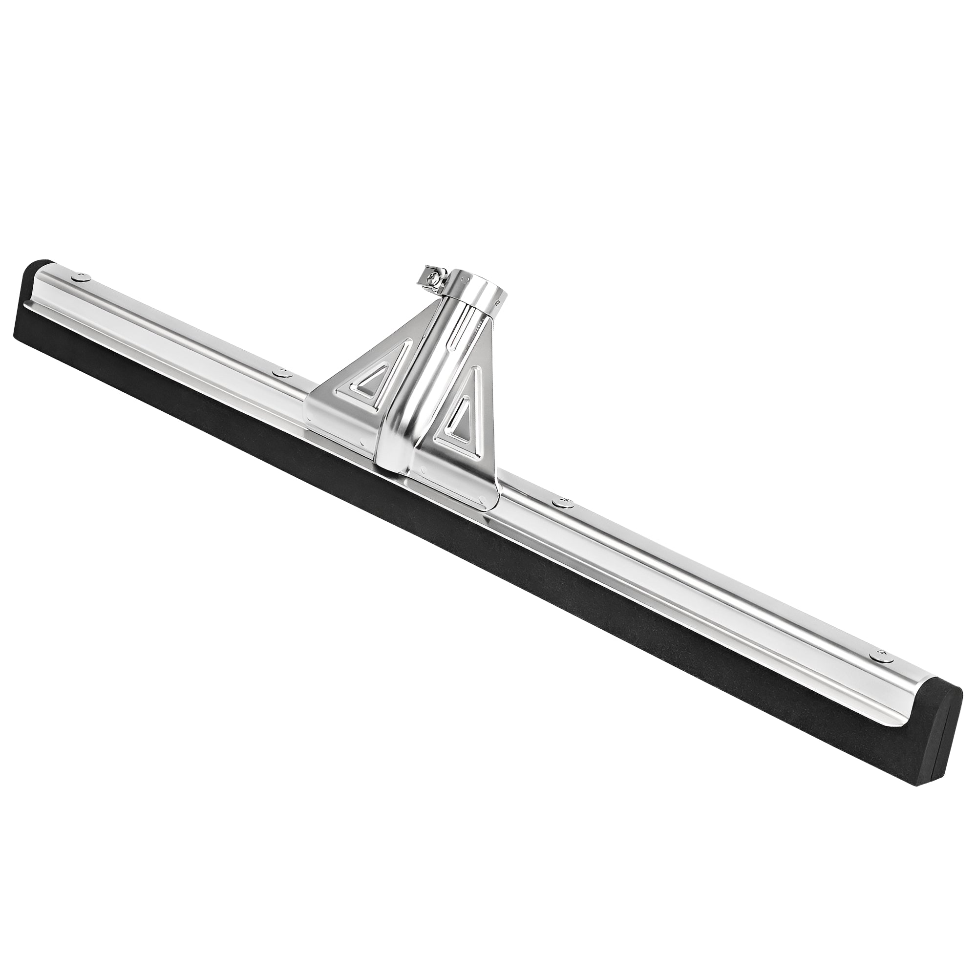 DSV Standard Heavy-Duty Floor Squeegee 22’’, Double Foam Rubber Blade Garage Squeegee, Taper Pole Connection - Handle Sold Separately for Tiles, Concrete and Asphalt