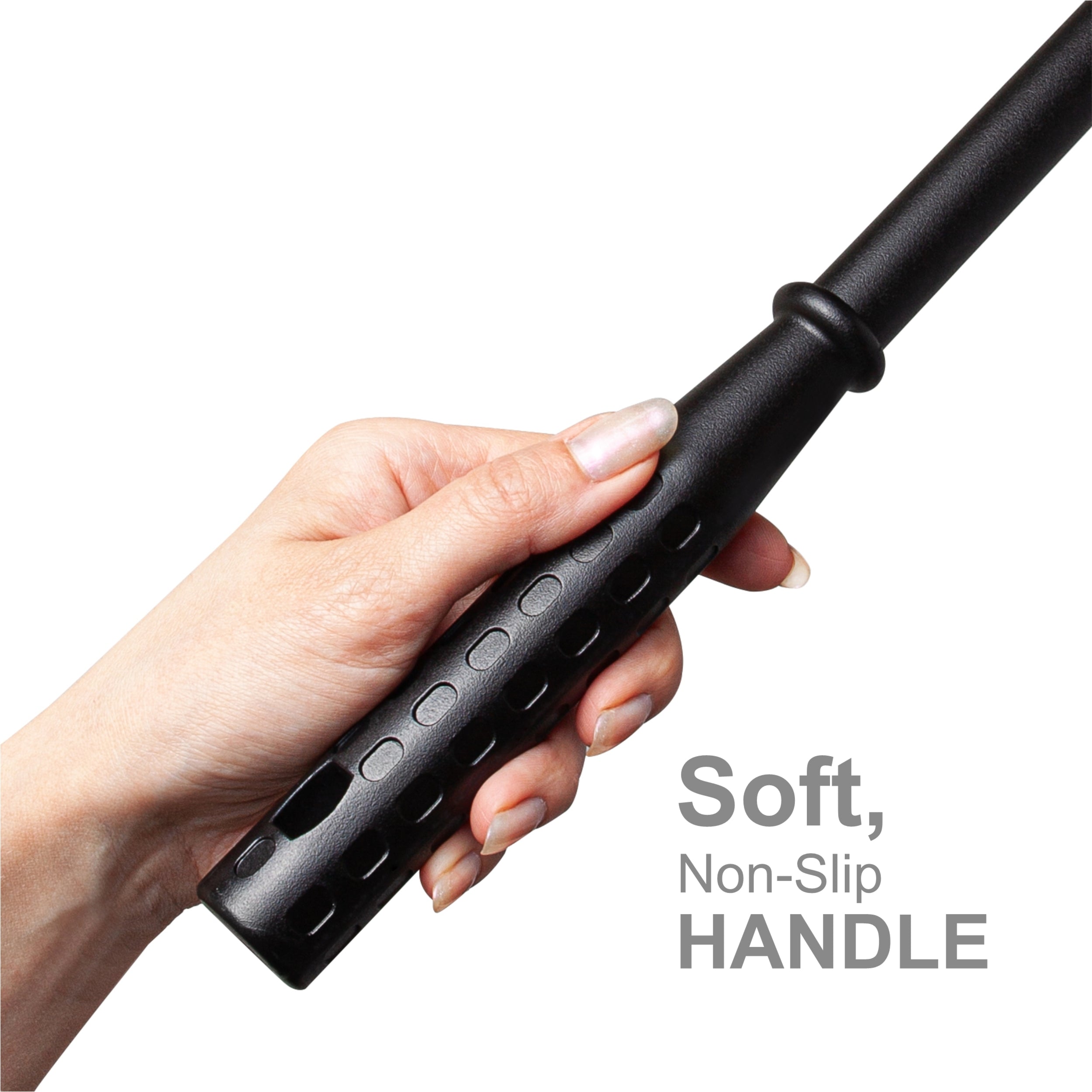 DSV Standard Window Squeegee for Car Windows, 2-in-1 Window Cleaner for Windshield, Gas Station, Shower, and Glass | Auto Squeegee with 17.5" Handle, 8" Rubber Blade