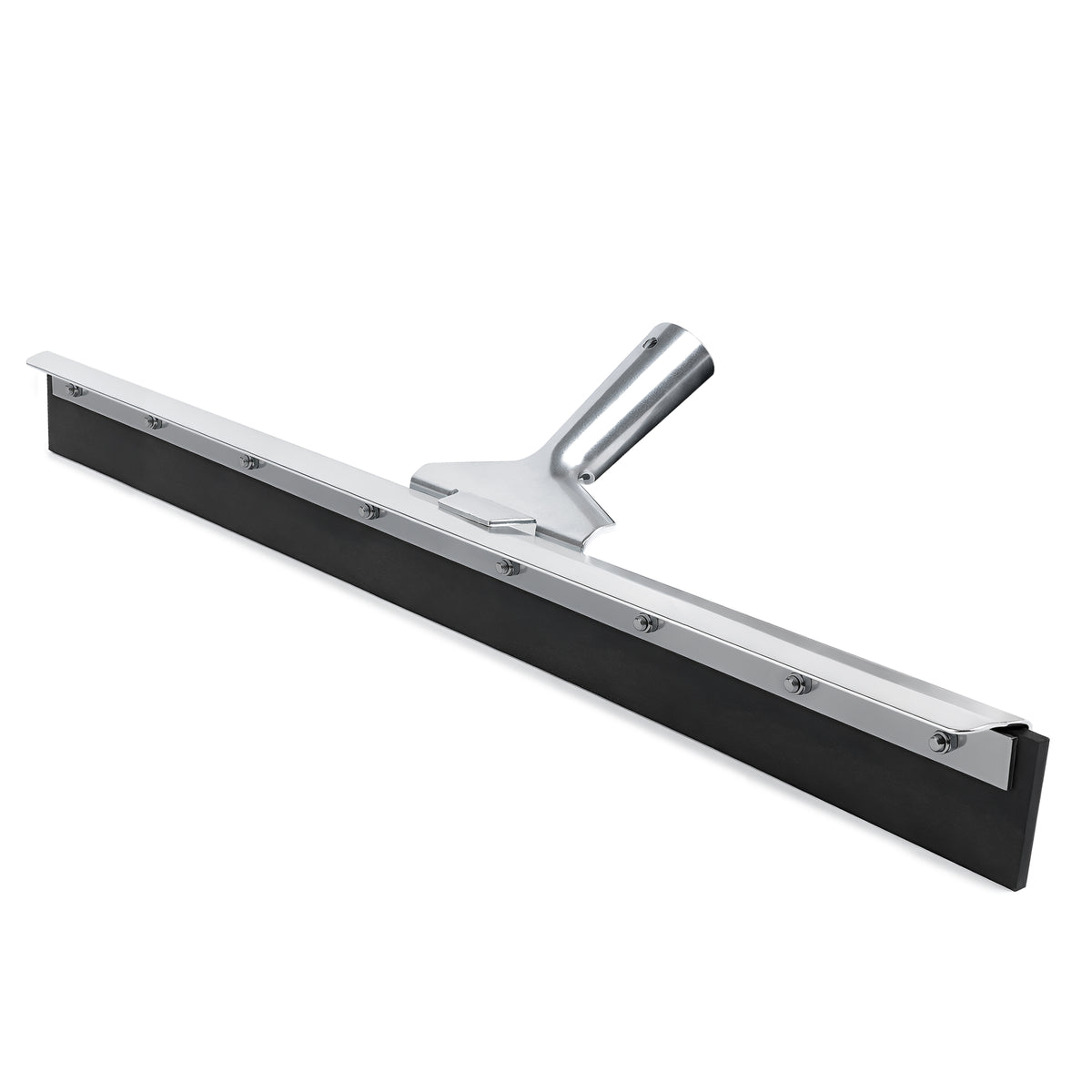 DSV Garage Floor Squeegee 24’’, Neoprene Blade Asphalt Squeegee, Tapered Pole Connection - Handle Sold Separately for Tiles, Concrete and Asphalt