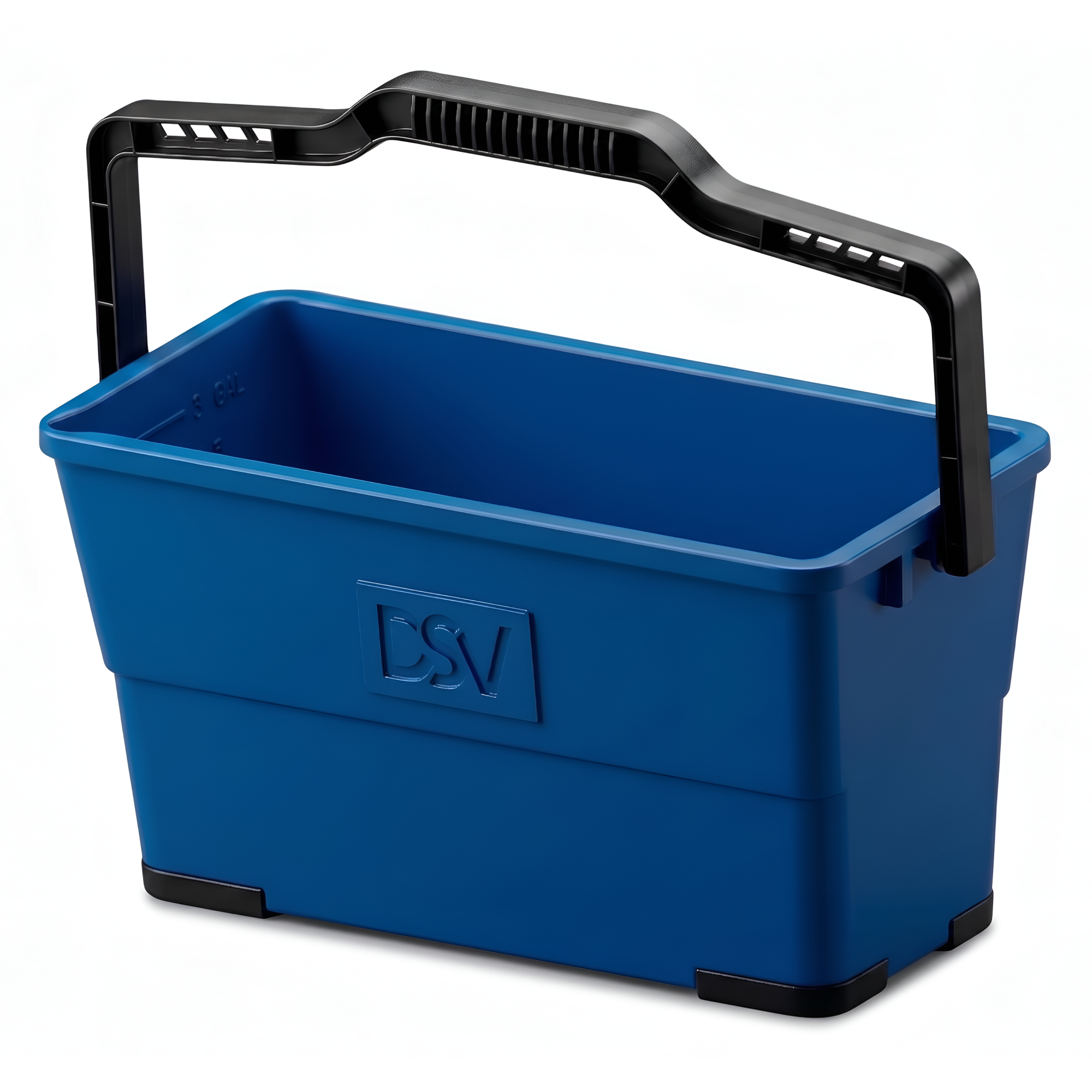 DSV Professional 3 Gallon (12L) Cleaning Bucket, Pour Spout & Comfort-Grip Handle, Household Cleaning Supplies