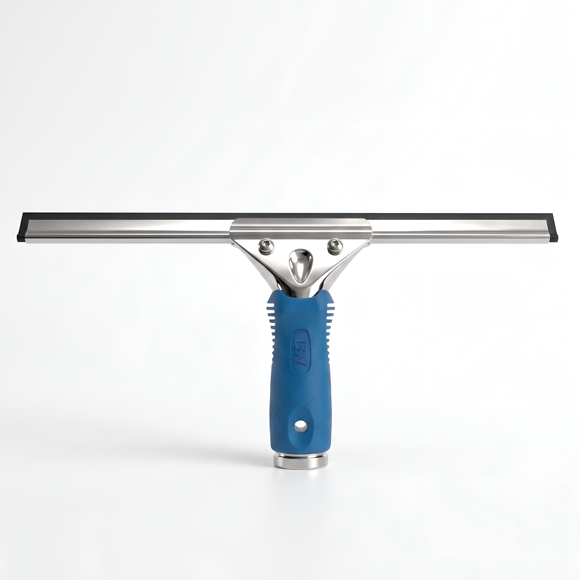 DSV Rubber Grip Stainless Steel Squeegee 12"