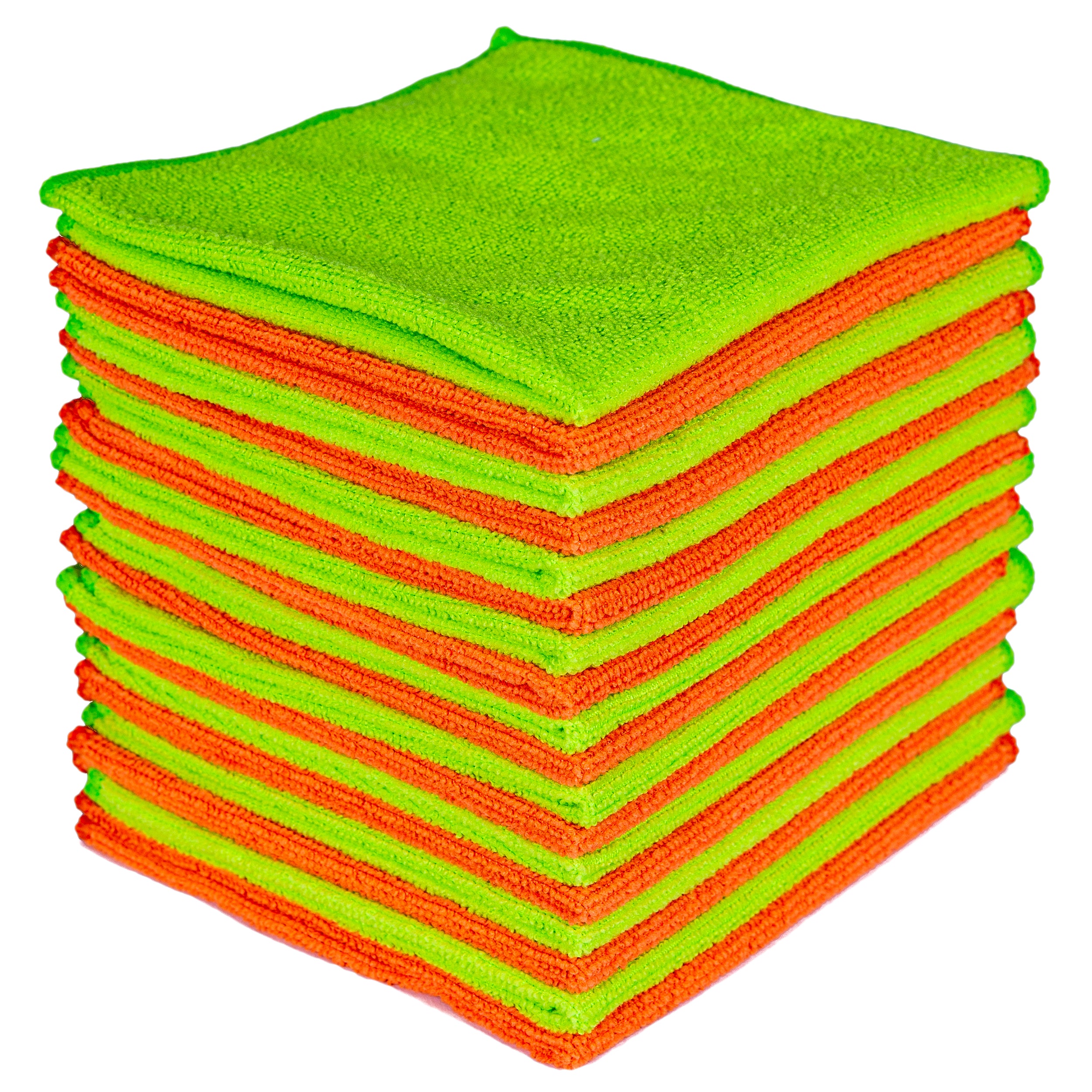 Pack of 24 Microfiber Cleaning Cloth, Size: 11.8" x 13.8"